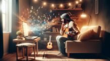 Curso de guitarra permite você aprender a tocar pela internet